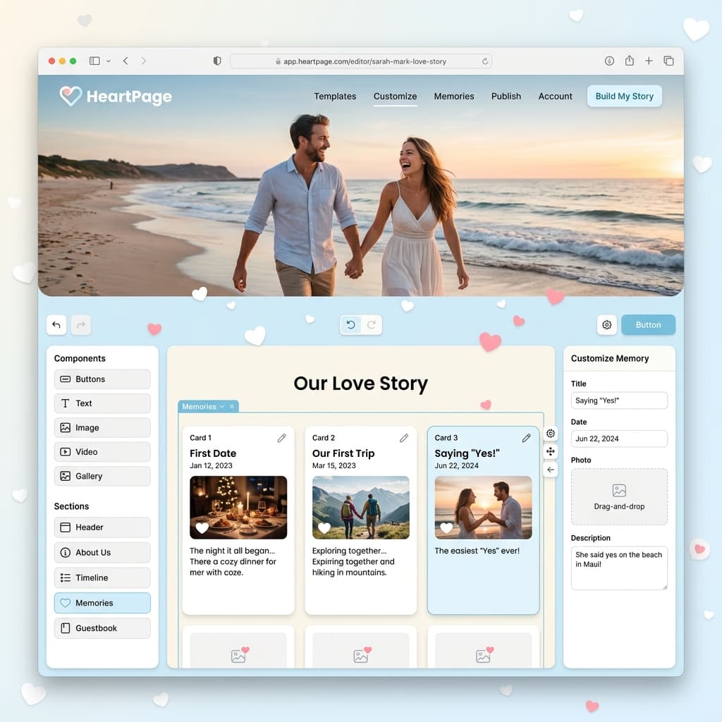 HeartPage Mini-Site Generator